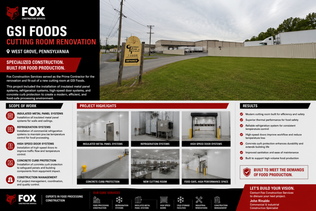 GSI Foods Processing Facility Expansion